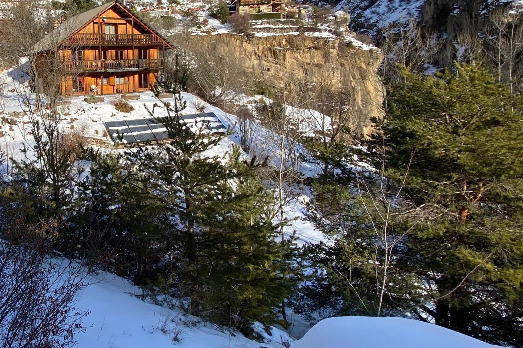 Les Vigneaux Chalet A Un Endroit Exceptionnel, Alpes, Parc National Des Ecrins מראה חיצוני תמונה